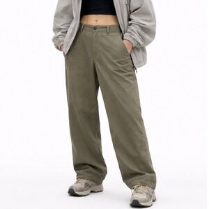 Patagonia Womens Hiking Pants Olive Green Straight Leg Outdoor Casual Size 10